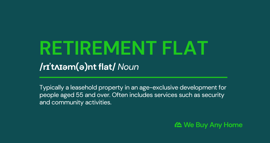 Retirement flat definition