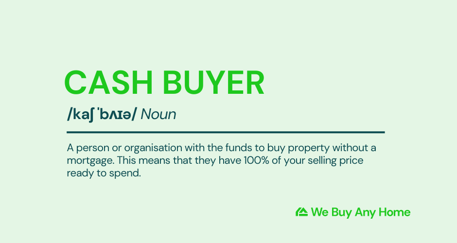 cash buyer dictionary definition